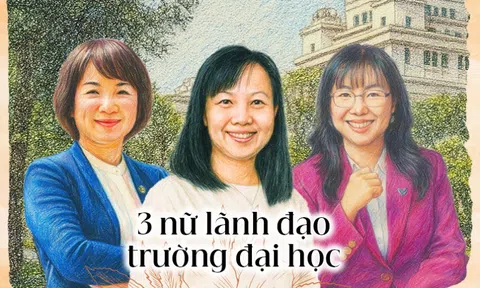 3 nữ lãnh đạo của các trường ĐH danh tiếng Việt Nam: Người liên tục được tỷ phú tín nhiệm, 2 người vừa nhậm chức ôm khát vọng tạo đột phá cho giáo dục nước nhà