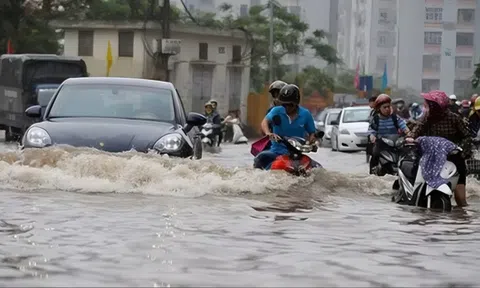 Từ đêm nay, nhiều nơi mưa to đến rất to, kéo dài 2 ngày liên tiếp