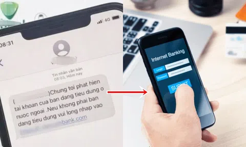 Nhận được tin nhắn này, tài khoản có thể mất tiền nếu không để ý