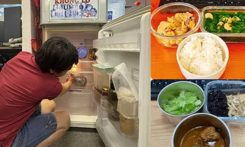 Tủ lạnh văn phòng thời bão giá: Cơm 'cặp lồng' thay cho cơm hàng và nỗi lo 'hộp cá kho không cánh mà bay'!