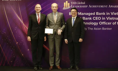 Techcombank nhận 3 giải thưởng xuất sắc từ The Asian Banker