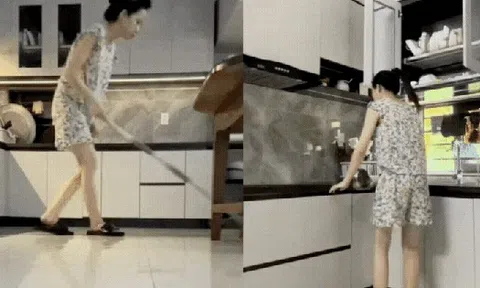 Mẹ đảm đam mê dọn dẹp, 11h đêm vẫn lau nhà sạch bóng: Dân tình vào "xin vía" chăm chỉ, nhưng cũng không ít người thấy áp lực ngang