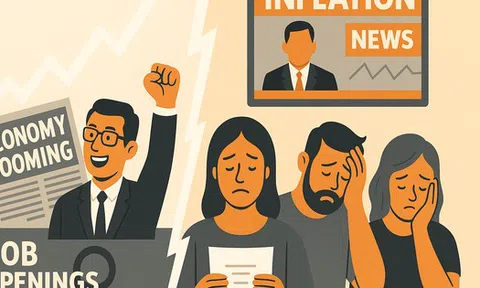 Chứng khoán hồi, thất nghiệp thấp, GDP tăng trưởng dương, tại sao người dân một số nơi lại cảm thấy kinh tế suy thoái?