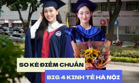 So kè điểm chuẩn ngành hot của 4 “ông lớn kinh tế” ở Hà Nội năm 2025: FTU mất vị trí dẫn đầu, một cái tên mới xuất hiện lấy 9,6 điểm/môn