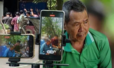 Hàng chục YouTuber kéo đến livestream nhà ông Ba Minh mỗi ngày: Cuộc sống của ông và cả xóm nhỏ đảo lộn