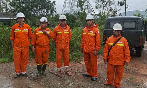 Thông tin về ảnh hưởng của bão số 5 - Kajiki đến tình hình cấp điện