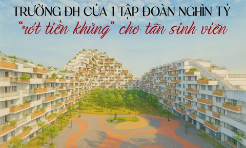 Trường ĐH do tập đoàn nghìn tỷ thành lập “rót tiền khủng” cho tân sinh viên: 100% nhận học bổng 10 triệu đồng, có 100 slot đi học “không mất tiền”, còn được tài trợ thêm 30 triệu/năm