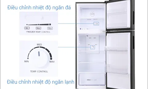 Vì sao tủ lạnh có 2 nút điều chỉnh nhiệt độ? Thì ra bấy lâu rất nhiều người hiểu sai vai trò của chúng