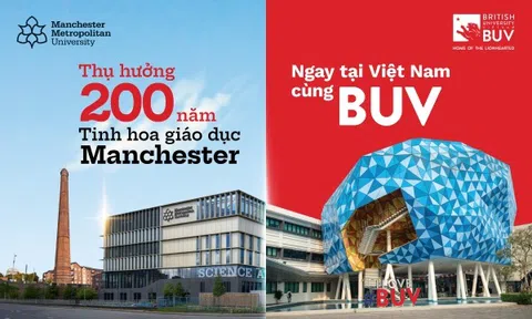BUV đưa chuẩn mực "Vàng" từ 200 năm giáo dục Manchester về Việt Nam