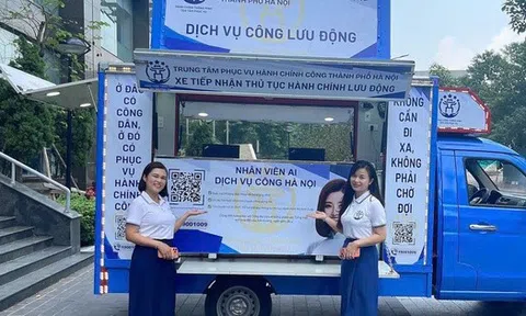 Từ hôm nay, Hà Nội giải quyết thủ tục đất đai, đăng ký định danh điện tử VNeID trên xe lưu động