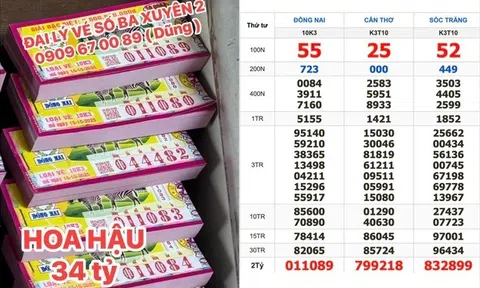 Người đàn ông mua nguyên cây vé số để đi tặng, không ngờ trúng độc đắc: Tổng giải thưởng gây choáng