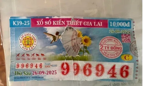 Vé số trúng 2 tỉ bị từ chối trả thưởng vì rách: Dự kiến trong tuần này sẽ có kết quả