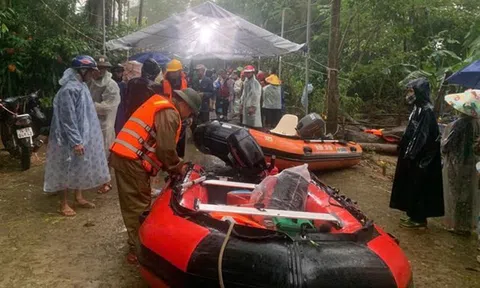 Tìm thấy thi thể người đàn ông mất tích khi ra sông vớt gỗ trong mưa lũ