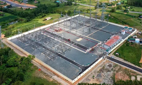 Hoàn thành toàn bộ dự án Trạm biến áp 220kV Vũng Áng và đấu nối