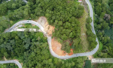 Cận cảnh sạt lở nghiêm trọng tại đèo D’Ran khiến giao thông trên Quốc lộ 20 tê liệt