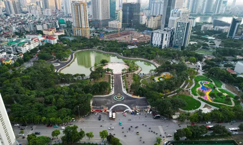 Hà Nội: Diện mạo mới công viên Cầu Giấy sau cải tạo