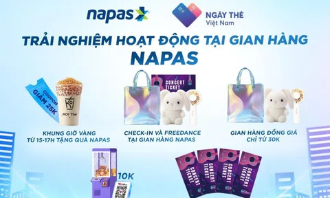 NAPAS mang hệ sinh thái thanh toán hiện đại đến Sóng Festival – Ngày Thẻ Việt Nam 2025