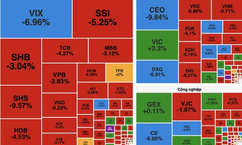 VN-Index rung lắc mạnh, khối ngoại tiếp tục bán ròng gần 200 tỷ đồng