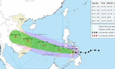Bão Kalmaegi rất mạnh sắp đổ bộ trực tiếp vào nước ta, 8 tỉnh ứng phó khẩn