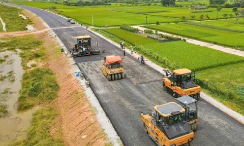 Hoàn thành 18 km đường song hành Vành đai 4 vào cuối năm nay