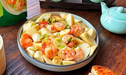 Loại "rau" này đang vào mùa, dùng xào với tôm và đậu nành vừa ngon miệng lại giúp giải độc gan, bồi bổ cơ thể