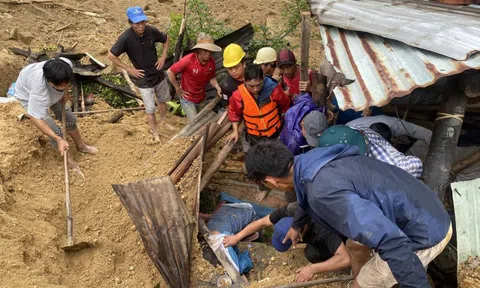 Hiện trường ngọn núi sạt lở khiến một người tử vong ở Đà Nẵng