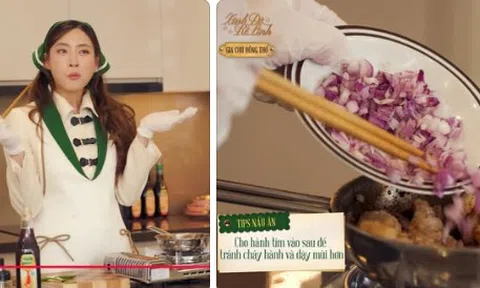 Hoa hậu Lương Thùy Linh nấu thịt rang cháy cạnh mà bị dân mạng "bóc phốt": Thực hư thế nào?