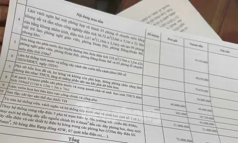 Trường học vận động gần 1 tỷ đồng xã hội hoá gây xôn xao, hiệu trưởng nói gì?