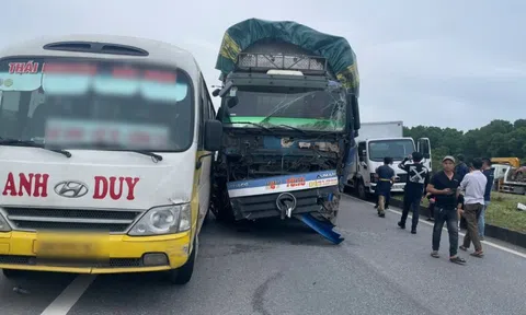 Công an thông tin vụ tai nạn giao thông liên hoàn trên cao tốc Hà Nội - Thái Nguyên
