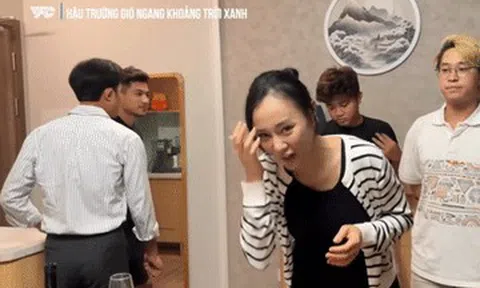 VTV tung clip hậu trường cảnh Phương Oanh tát Doãn Quốc Đam hút triệu view