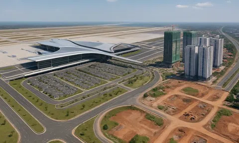 Sân bay Long Thành bước vào giai đoạn thi công “nước rút”, bắt đầu tuyển hàng chục ngàn lao động để “cất cánh” nửa đầu năm 2026