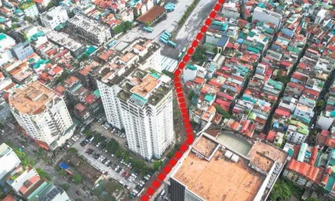 Tuyến đường hơn 83 tỷ lách giữa hai tòa chung cư ở Hà Nội giờ ra sao?