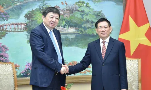 Phó Thủ tướng Hồ Đức Phớc tiếp Chủ tịch Tập đoàn Hoa Thiết (Trung Quốc)