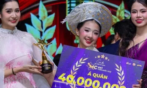 Chân dung Á quân MC Nhí toàn quốc 2025