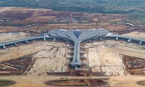 Toàn cảnh sân bay Long Thành trước ngày đón chuyến bay đầu tiên