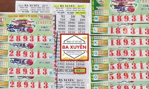 Xổ số miền Nam: “Truy tìm” chủ nhân trúng đặc biệt 4 tờ vé số Bình Thuận