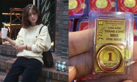 Khoe vàng, cô gái bị dân mạng chỉ ra 1 lỗi sai đáng tiếc