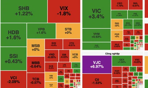 VN-Index giữ sắc xanh giữa nhịp phân hóa phiên 20/11