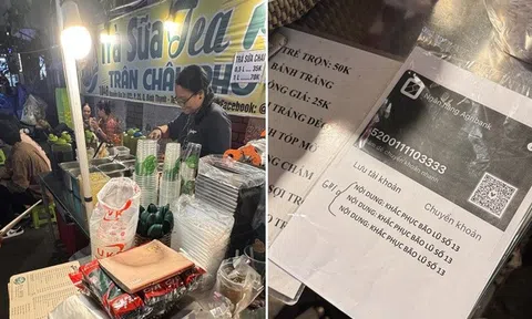 Không ngờ có ngày số tài khoản MTTQ lại được dán ở đây!