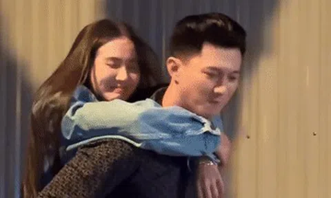 Huyền Lizzie và Hà Việt Dũng cực nhây ở hậu trường 'Cách em 1 milimet'