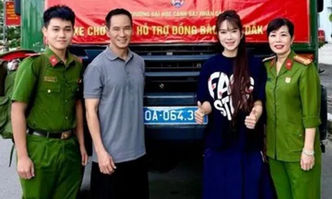 Lý Hải tài trợ xe 0 đồng đi cứu trợ, Hoài Lâm góp 120 triệu đồng