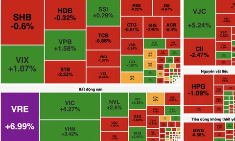 Vingroup dẫn dắt đà tăng, VN-Index xanh nhưng đa số cổ phiếu vẫn giảm