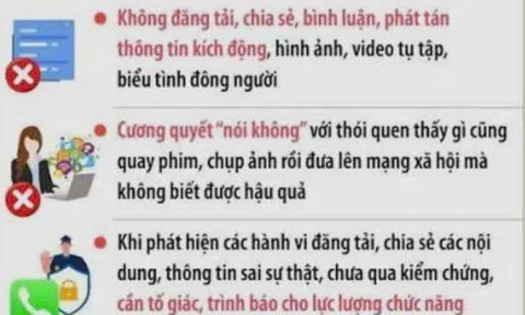 Công an thành phố Hải Phòng cảnh báo nóng về "vụ việc nghiêm trọng ở Lạng Sơn"