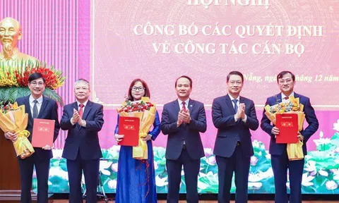 Đà Nẵng công bố nhiều quyết định nhân sự chủ chốt