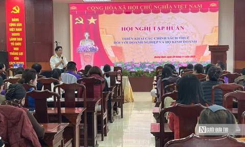 Quảng Ngãi nâng cao năng lực cho hộ kinh doanh và doanh nghiệp với chính sách thuế mới