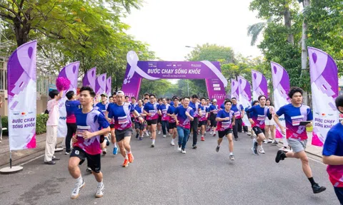 Hàng ngàn người chạy bộ hưởng ứng dự án sức khỏe do NAPAS, Mastercard, Payoo tổ chức