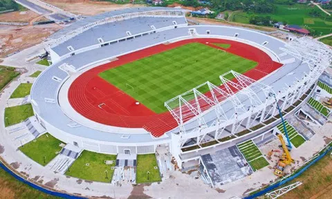 Chưa đầy 20 ngày nữa, chính thức khánh thành sân vận động trị giá hơn 500 tỷ đồng, 22.000 chỗ ngồi lớn nhất miền núi phía Bắc