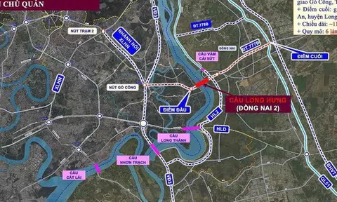 Chấp thuận nhà đầu tư đề xuất dự án cầu Đồng Nai 2 nối TPHCM