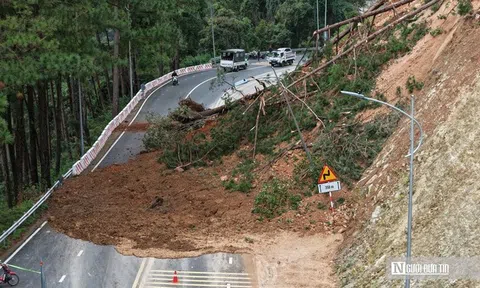 Đèo Mimosa, Prenn, Sacom đồng loạt sạt lở, giao thông Đà Lạt bị ảnh hưởng nghiêm trọng