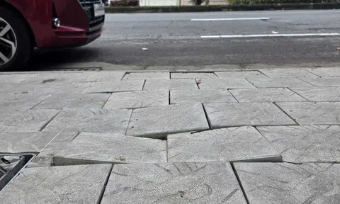 Vỉa hè nghìn tỷ vừa làm xong đã gập ghềnh, Đà Nẵng yêu cầu xử lý dứt điểm